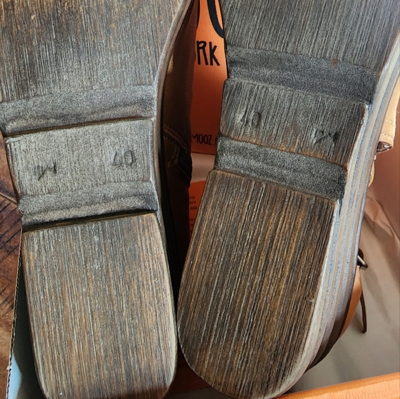 Miz Mooz Leather Platform Wedge supple leather sandle for all day comfort - Picture 5 of 5